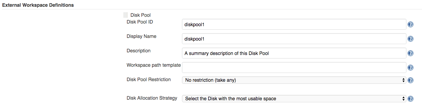 Global Disk Allocation Strategy global disk allocation strategy